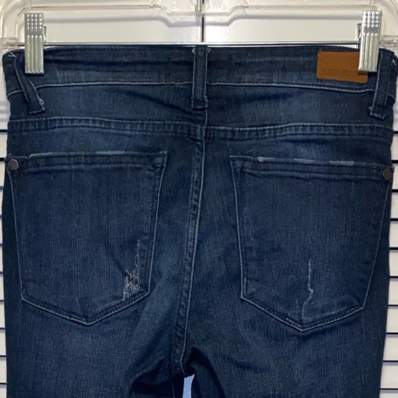 Judy Blue Straight fit Jeans Size 3 26 Dark Wash - Picture 4 of 5